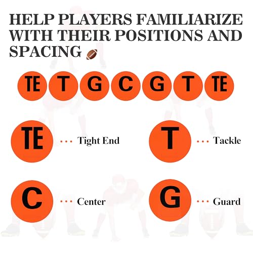 Position Flat Spot Markers Enhance Football Agility and Tactical Skills