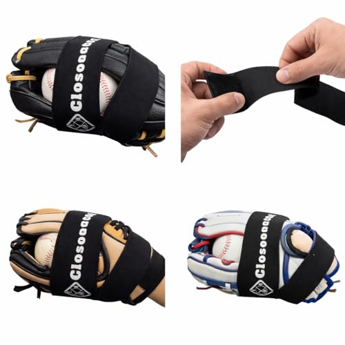 Baseball/Softball Glove Wrap Band for Break-in, Shaping & Glove Care | Baseball Glove Accessories for Men’s, Women’s, Adult & Youth Mitts
