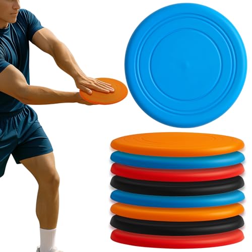 8Pcs Swing Disk Baseball Swing Trainer, 7 Inch Colorful Softball Training Equipment for Batting Mechanics & Swing Analysis, Lightweight Durable Hitting Aid for Baseball & Softball Players