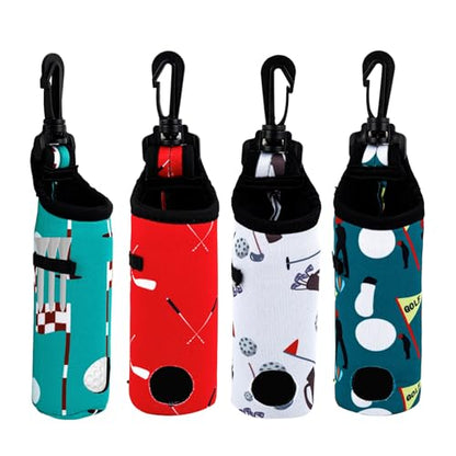 Framendino, Golf Ball Carry Bag Golf Tee Holder Pouch Keychain Belt Clip for Men Women Sports Storage Gifts Accessories
