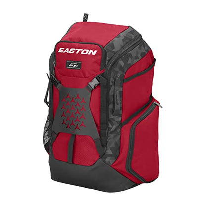 Easton | WALK-OFF MOJO Backpack Equipment Bag | Baseball & Softball | Multiple Colors - color: Red-Mojo