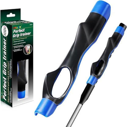 Golf Grip Trainer, Golf Club Grips,Golf Training Aid, Grip Trainer Golf to Help Train Correct Hand Position and Improve Swing Rhythm,Golf Grip Kit Accessories Gifts