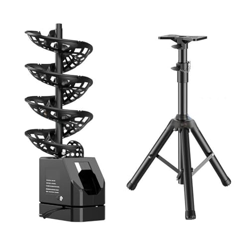 Remote Control, Tennis Ball Machine, Portable Tennis Ball Tosser with Triangular Base, 33 Ball, for Self-Play Ball Launcher Beginners, Kids, Coaches, Home-Court Luxurymodel