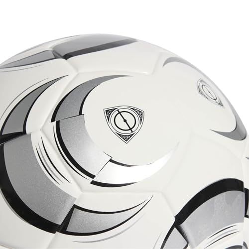 adidas Unisex-Adult Tiro League Sala Ball, White/Silver Metallic/Black, Futsal