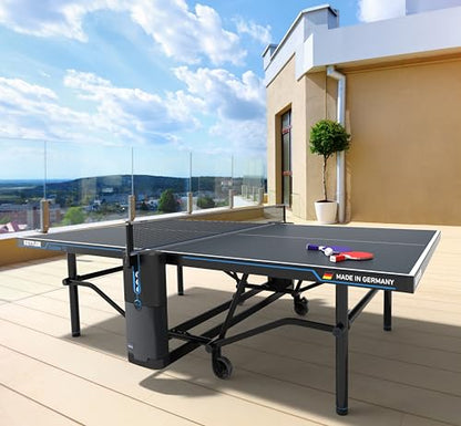 KETTLER Outdoor 15 Table Tennis Table Ready to Play Bundle
