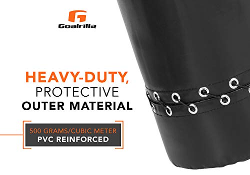 Goalrilla Durable Tackling Dummy with Heavy-Duty Handles for Football Contact Drills, Kickboxing, and More (TR0001W)