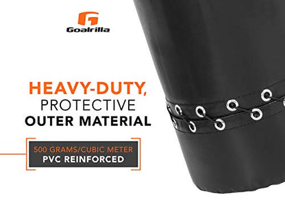 Goalrilla Durable Tackling Dummy with Heavy-Duty Handles for Football Contact Drills, Kickboxing, and More (TR0001W)