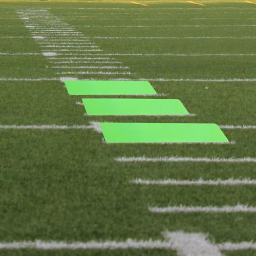 6pcs Court Line Marker Kit Boundary Markers Lines Set for Basketball Tennis Volleyball Badminton Pickleball Net Court Outdoor Indoor Training