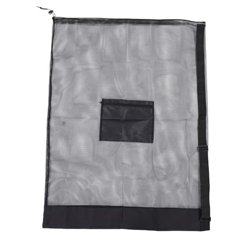 Estink Sports Ball Net Bag PU Basketball Net Bag Holds Balls Portable Gear Carrier with Open Mesh Access for Practice Game Days Teams Schools