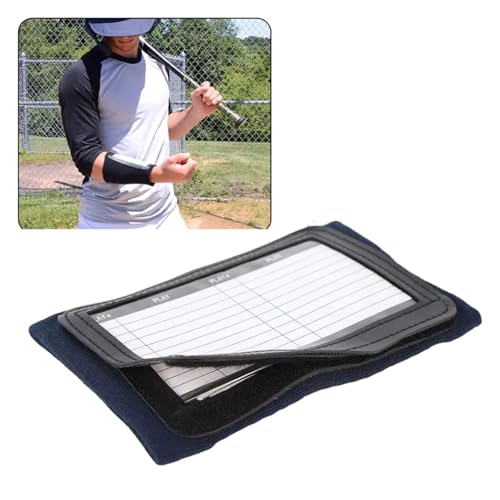Football Wrist Card Holder Wristband Football Quarterback Play Wristbands for Teen Adult Flag and Tackle Football