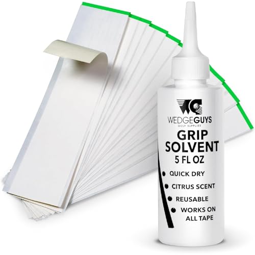 Wedge Guys Golf Grip Kits for Regripping Golf Clubs - Professional Quality - Options Include Hook Blade, 15 or 30 Tape Strips, 5 or 8 oz Solvent, Grip Tape Remover, Bench Vise & Rubber Clamp - style: Light Grip Kit