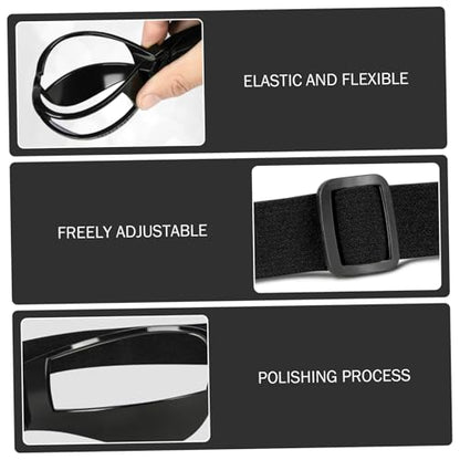 Dribbling Goggles Basketball Ball Handling Skills Basketball Glasses with Case Adjustable Strap Flexible Sports Training Equipment
