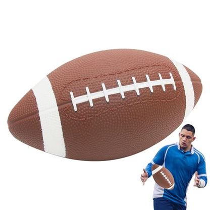 American Football Ball – PVC 20x10cm | Non Slip Synthetic Leather High Performance Training Football Durable Sports Ball for Boys Girls Outdoor Indoor Play Coordination and Fitness