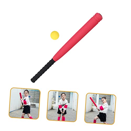 Portable Eva Baseball Bat for Safe Durable Outdoor Indoor in Mesh Bag Enhances Hand Eye Coordination and Arm Strength for Boys