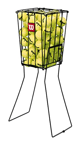Wilson Unisex Adult Ball Pick Up Basket Tennis Ball Collection Pick-Up Basket, 75 Tennis Balls Capacity, NS