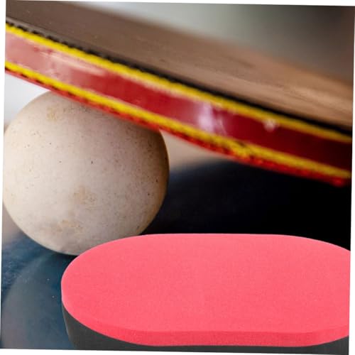 Kisangel 2pcs Pong Paddle Eraser Carbon Racket Cleaner Table Tennis Cleaning Sponge Dry Cleaning Technology