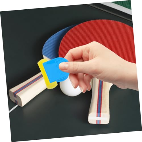 Totority 1bag Table Tennis Racket Cleaning Kit Sponge Brush Sponge for Paddle Cleaning Eraser Paddle Cleaners