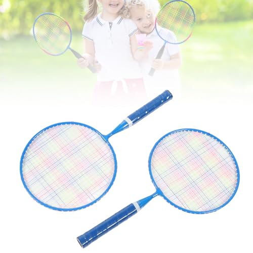 Badminton Rackets for Children, 1 Pair Kids Badminton Rackets with 2 Shuttlecocks 1 Table Tennis Ball Carrying Bag, Portable Badminton Rackets Set for Indoor and Outdoor Sport