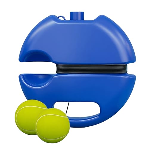 Tennis Trainer Rebound Ball with 2 String Balls, Tennis Pro Trainer, Portable Tennis Training Equipment, Tennis Rebounder Kit - Ideal for Beginners Sport Exercise