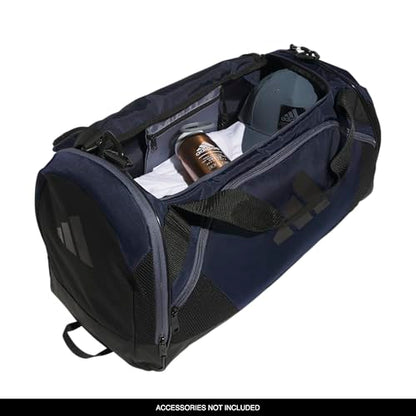 adidas Team Issue Duffel Bag – Durable for Sports & Travel - color: Navy Blue/2