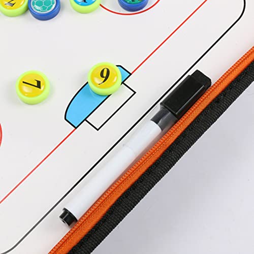 Joyeee Ice Hockey Tactics Board for Kids & Adults, Magnetic Coaching Board, Ice Hockey Equipment for Men, Boys and Ice Hockey Enthusiast, Christmas Ice Hockey Gifts for Men Father