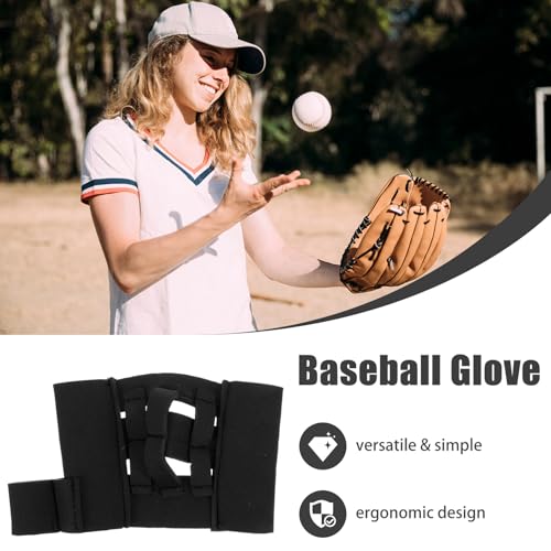 Youth Mini Baseball Training Glove for Baseball and Golf Skill Enhancement Polyester Sports Mitt with Hand Support and Protection Lightweight and Portable for Youth Practice
