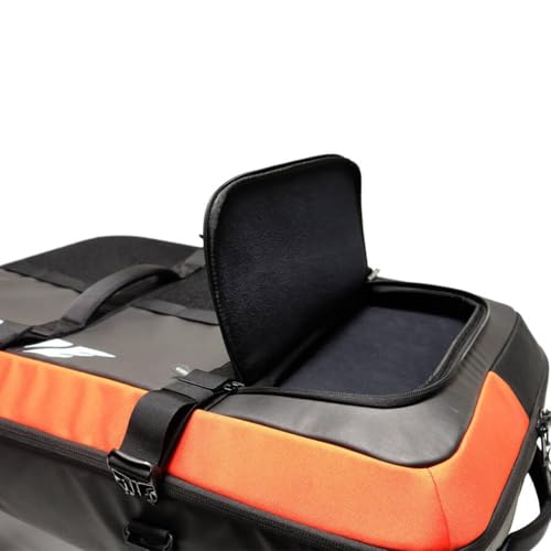USWE Buddy Athlete Gear Pack, Duffle Bags to Store Sports Gear, Essentials, Ideal For Travelling, Gym, Training and More (100L Trolley Bag Black/Red) - style: 100l Trolley Bag Black/Red