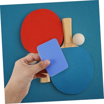 Table Tennis Racket Cleaning Sponge Soft and Delicate Paddle Cleaner Tool for Outdoor Use Portable 10-Pack Cleaning Sponges for Table Tennis Racket Maintenance