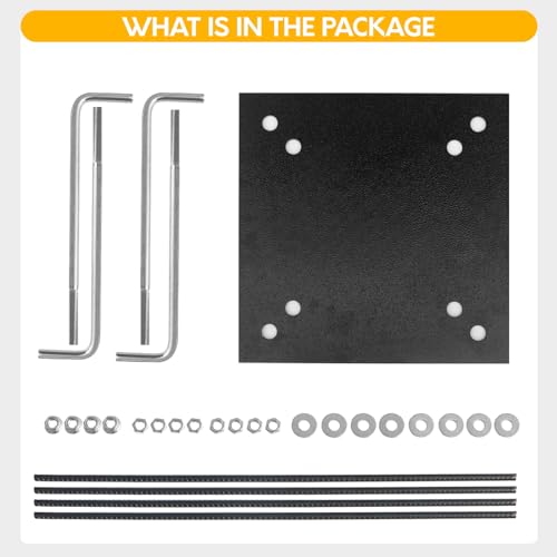 Katop Universal 9" Basketball Hoop Anchor Kit, Designed for Easy Relocation and Compatible with Most Basketball Goals