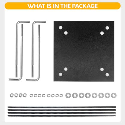 Katop Universal 9" Basketball Hoop Anchor Kit, Designed for Easy Relocation and Compatible with Most Basketball Goals
