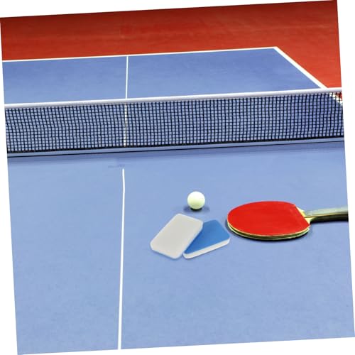 UKCOCO 2pcs Table Tennis Racket Cleaner Sponge Portable Paddle Cleaning Tool High-Density Foam for Effective Table Tennis Bat Maintenance