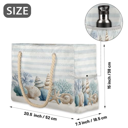 Beach Bag Waterproof Sand-proof Canvas Tote Lightweight Shoulder Bag Suitable for Family outdoor travel - color: C7