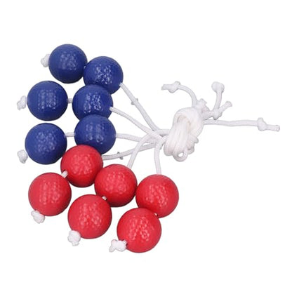 ZJchao Golf Ladder Toss Balls Golf Training Aid Tool 3 Red 3 Blue PE Material for Indoor Outdoor Practice with Durable Reliable Design