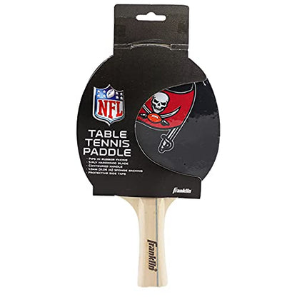 Franklin Sports NFL Table Tennis Paddle - Official Team Logos and Colors - Fun Game Room Accessories