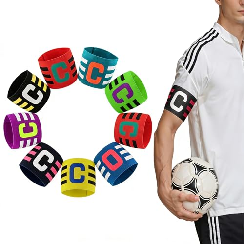 Solarix Custom Soccer Armband, Personalized Team Logo & Name Tag, Waterproof Reusable, Sports Souvenir for Kids Youth & Adults