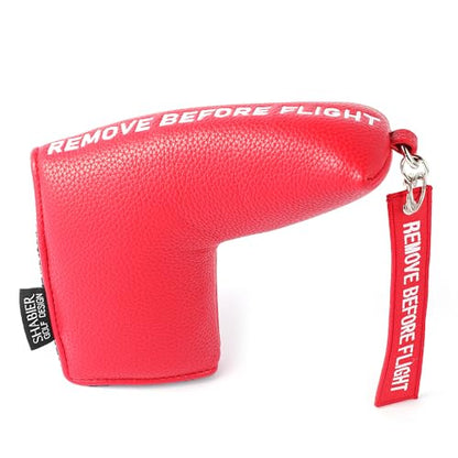 Golf Head Cover with RBF Design for Golf Club - size: for Blade, style: Red