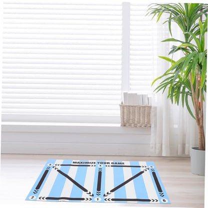 BESPORTBLE Soccer Agility Mat Football Training Pad Non-Skid Soccer Footstep Carpet