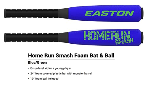 Easton | HOMERUN SMASH FOAM BAT AND BALL SET | Youth | Multiple Colors