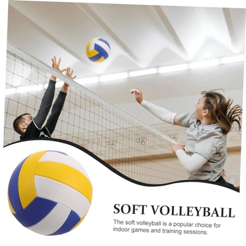 GANAZONO Indoor Soft Volleyball for Training and Standard Construction Enhanced Grip for Superior Control for Sports Examination and Practice