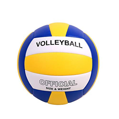 Official Size 5 Volleyball, Soft Indoor Outdoor Volleyball for Game Gym Training Beach Play