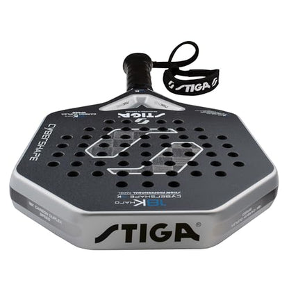 STIGA Cybershape Padel Racket - size: 18K Hard
