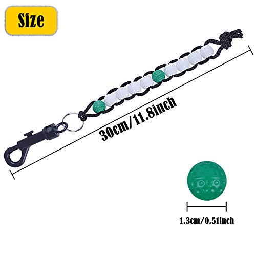 2pcs Golf Deluxe Beads Count Stroke Score Counter and Marbles for Golf Games