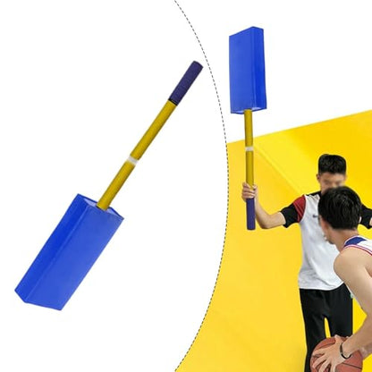 Basketball Blocking Pad, Padded Blocking Guard Basketball Training Equipment, Blue, Rectangle
