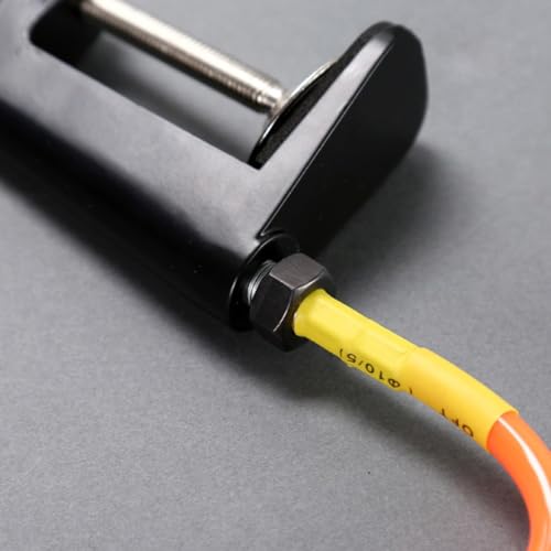 Fixed Table Tennis Training Robot, Quick Rebound Practice Device with Firm Desk Clip, Suitable for Tables up to 5.5cm, PVC and Metal