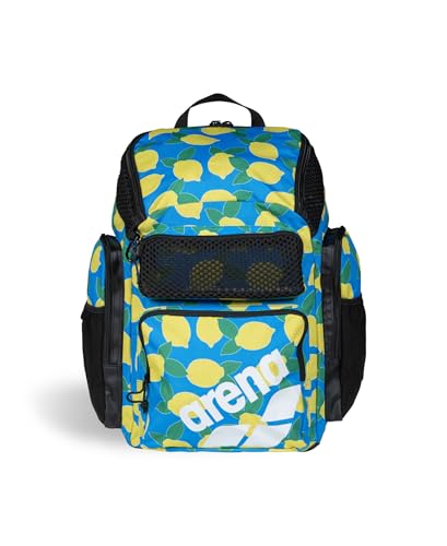 ARENA One Go Backpack Swimmer Athlete Daypack Large Size Equipment Swim Bag - color: Arena Lemons