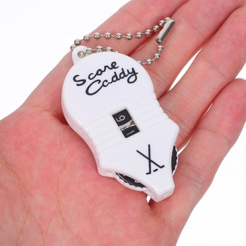 BESPORTBLE 2pcs Golf Counter: Mini Golf Stroke Counter Mouse-Shaped Score Keeper - Portable Handheld Scoring Device for for Game Competition Training