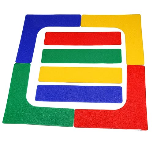 13 Pcs Tennis Court Lines Boundary Markers Pickleball Court Spot Markers for Kids Basketball Football Badminton Training Equipment