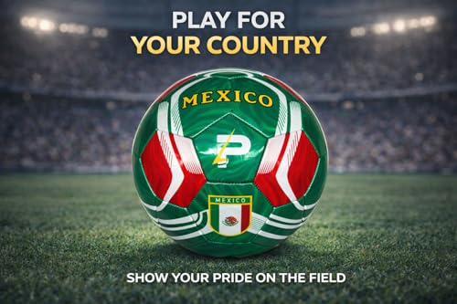 Country Training Soccer Ball: World Edition - size: 3, style: MEXICO