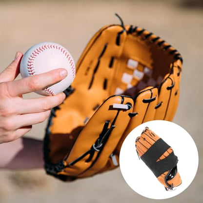 Glove Wrap Band, 4 PCS Baseball Glove Strap, Softball and Baseball Glove Strap Elastic Glove Wrap Softball Baseball Glove Accessories for Quickly Keep the Pocket Formed Fit All Gloves