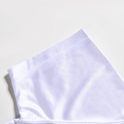 Youth Blank Football Jersey,Boy's Mesh Athletic Practice Footabll Shirts,Blank Footabll Jerseys for Kids S-XL - color: White, size: Medium